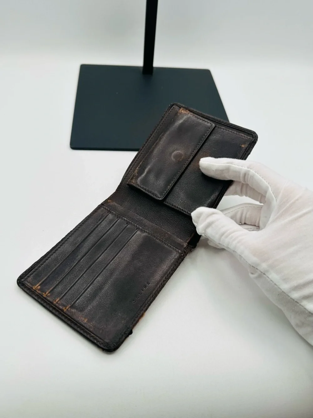 Celine Monogram Bi Fold Wallet